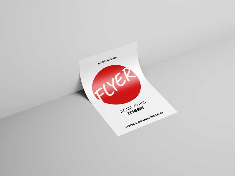Flyer A4 Glossy Paper 170gsm